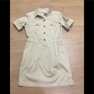 Loft Khaki Dress
